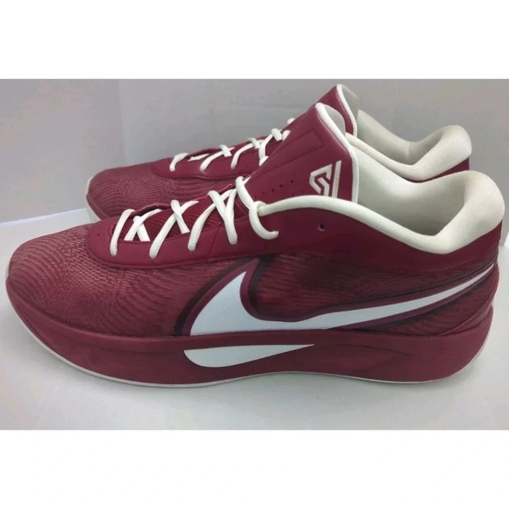 Nike Giannis Freak 6 Maroon White Men's Size‎ 16 HJ7385-600